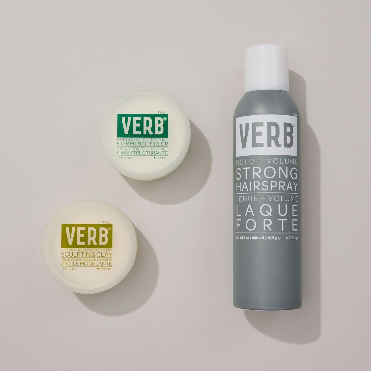 VERB Forming Fiber - 2 oz | Strong Hold, Matte Finish Hair Styling Gel Avelisse
