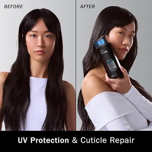 TRUSS Miracle Hair Shampoo - Anti-Aging & Color Protection for Women & Men with Keratin & Vitamin E - Restore Elasticity & Shine (10.14 oz) Avelisse