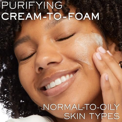 Lancôme Crème Radiance Cream-to-Foam Cleanser – Gentle Purifying Facial Cleanser for Normal & Combination Skin, 4.2 Fl Oz Avelisse