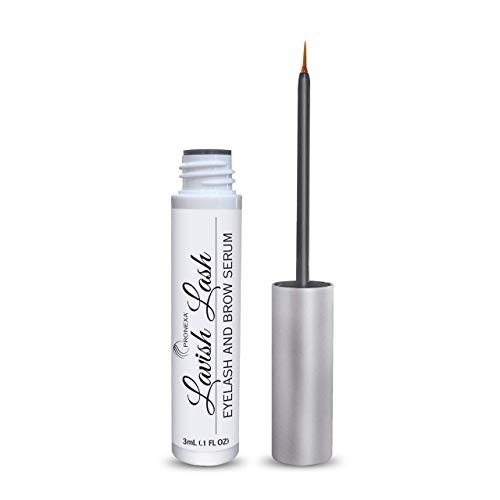 Pronexa Hairgenics Lavish Lash - Eyelash Growth Enhancer & Brow Serum with Biotin & Natural Growth Peptides for Long, Thick Lashes and Eyebrows - Dermatologist Certified, Cruelty Free & Hypoallergenic Avelisse