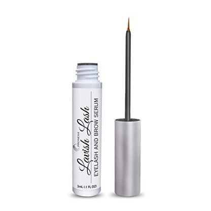 Pronexa Hairgenics Lavish Lash - Eyelash Growth Enhancer & Brow Serum with Biotin & Natural Growth Peptides for Long, Thick Lashes and Eyebrows - Dermatologist Certified, Cruelty Free & Hypoallergenic Avelisse