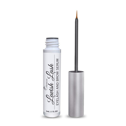 Pronexa Hairgenics Lavish Lash - Eyelash Growth Enhancer & Brow Serum with Biotin & Natural Growth Peptides for Long, Thick Lashes and Eyebrows - Dermatologist Certified, Cruelty Free & Hypoallergenic Avelisse