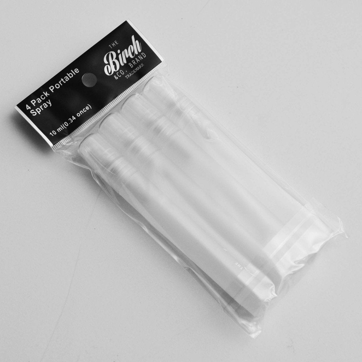 Birch Mini Portable Mist Empty Spray Mister for Craft - 10ml (White, 4-Pack) - görsel 4