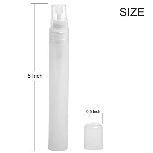 Birch Mini Portable Mist Empty Spray Mister for Craft - 10ml (White, 4-Pack) - görsel 3