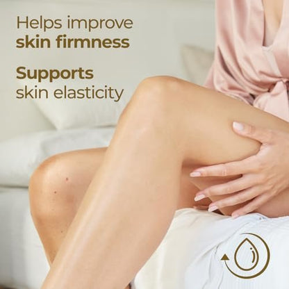 Goicoechea Skin Firming Cream - Collagen & Elastin Body Lotion for Women, 24H Hydration, Varicose Veins & Restless Legs, 13.5 oz