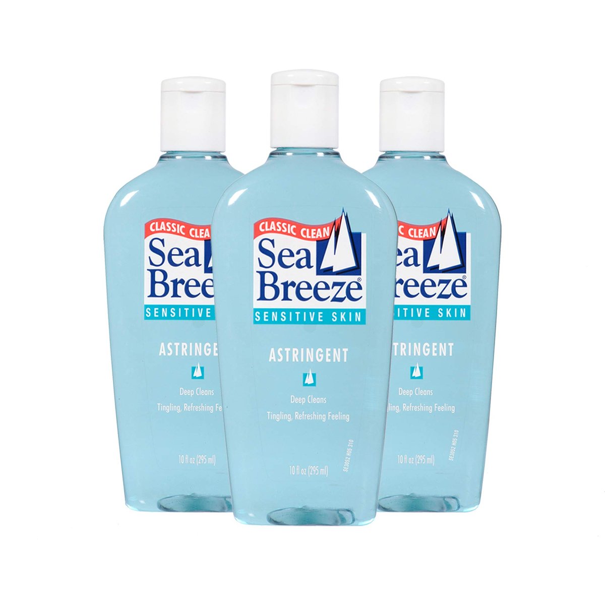 Seabreeze Deep Cleaning Facial Astringent for Sensitive Skin - 10 fl oz (Pack of 3) Avelisse