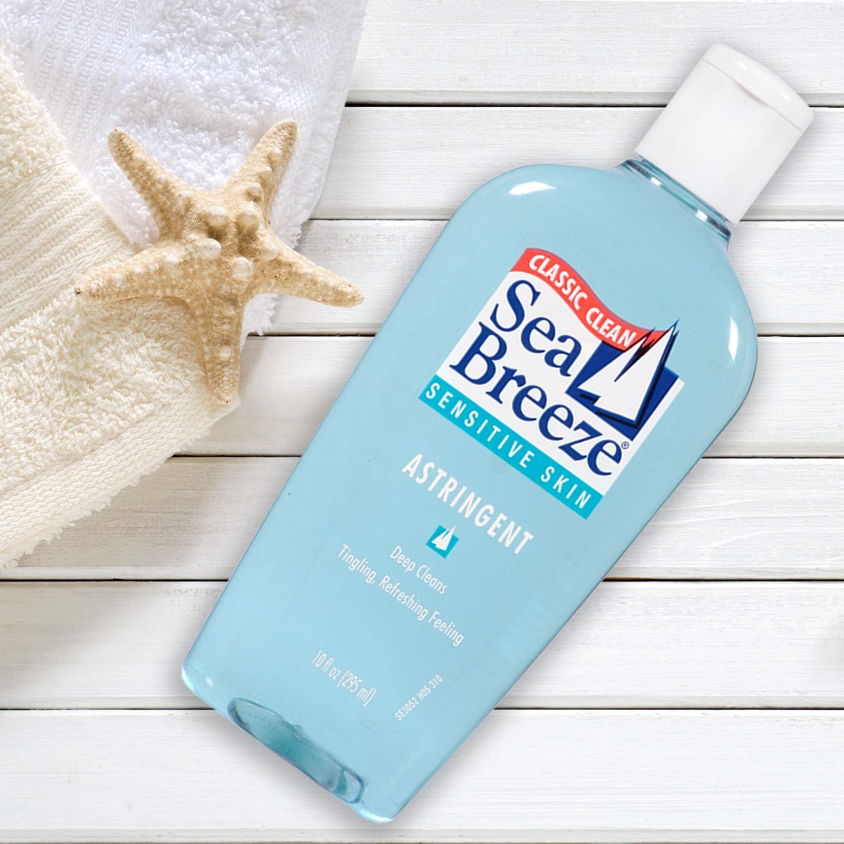 Seabreeze Deep Cleaning Facial Astringent for Sensitive Skin - 10 fl oz (Pack of 3) Avelisse