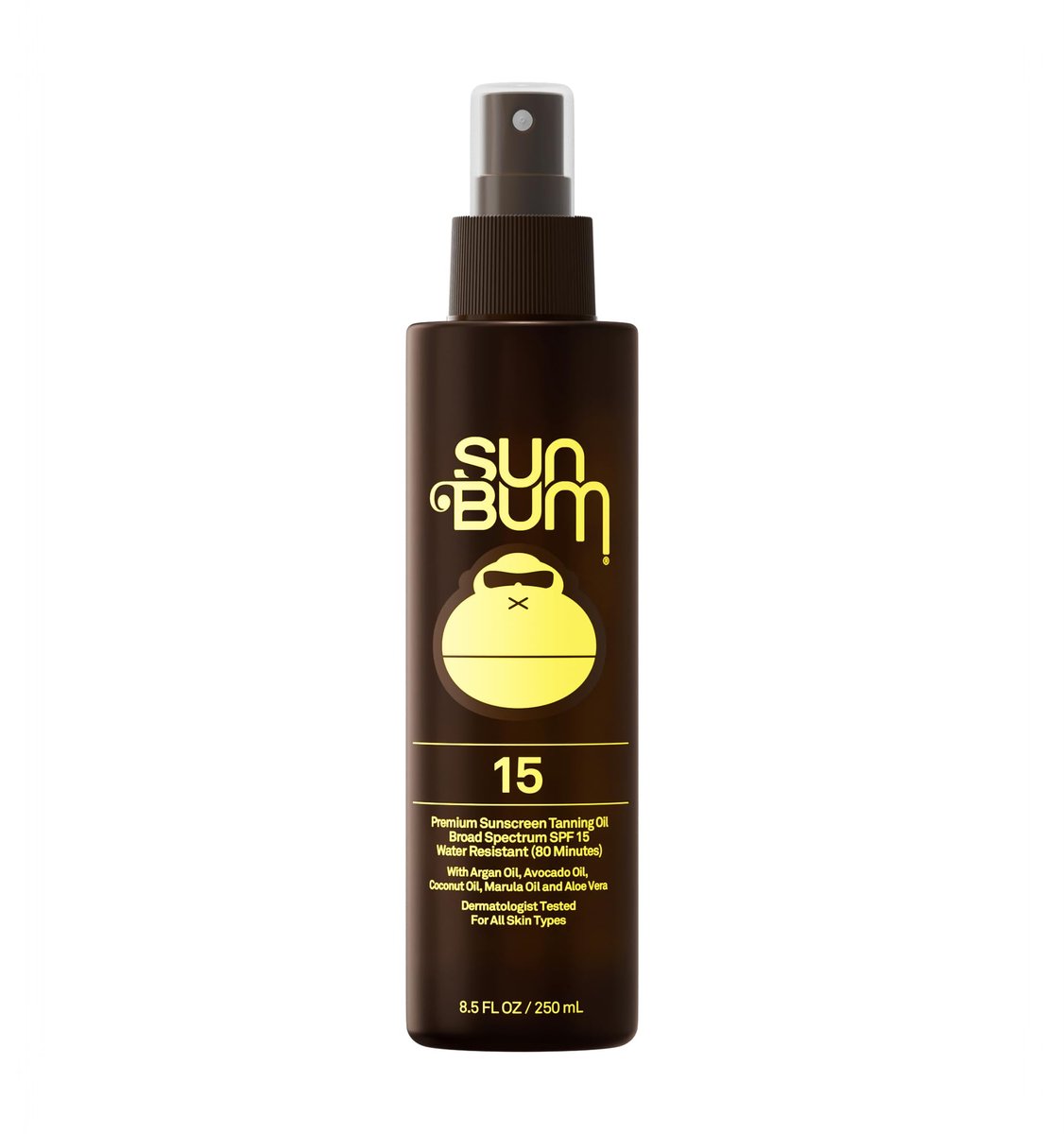 Sun Bum SPF 15 Moisturizing Tanning Oil - Vegan, Reef Friendly, Broad Spectrum UVA/UVB Protection, 8.5 oz Avelisse