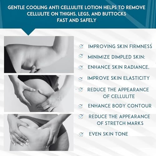 Anacis Bio-Active Body Sculpting & Firming Gel – Advanced Peptide & EGF Complex for Crepey Skin – Targets Cellulite Appearance & Dimpled Texture – Cooling Contour Treatment – 150 ml/5.07 floz - görsel 4