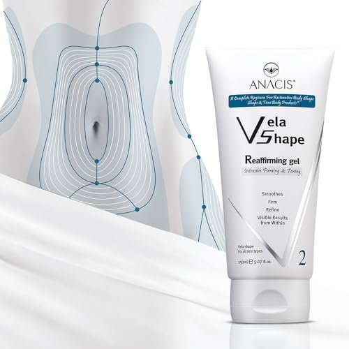 Anacis Bio-Active Body Sculpting & Firming Gel – Advanced Peptide & EGF Complex for Crepey Skin – Targets Cellulite Appearance & Dimpled Texture – Cooling Contour Treatment – 150 ml/5.07 floz - görsel 16