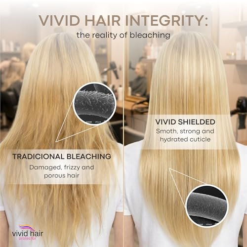 INVERTO VIVID HAIR Color Protector Perfector - Prevent Bleaching, Highlighting & Coloring Damage - Safe for All Blondes, Vivid, Bright & Dark Colors (120g) - görsel 10