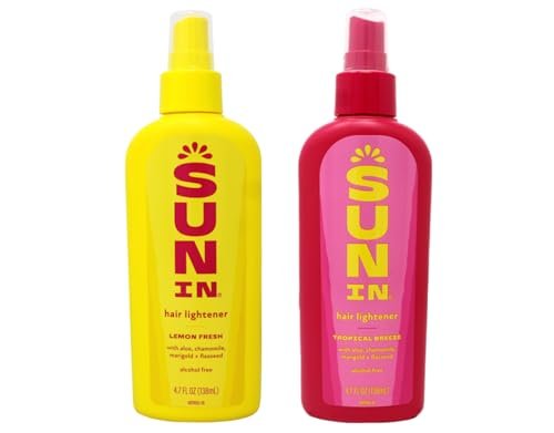 Sun In Hair Lightener Combo Pack - Tropical Breeze & Lemon Fresh, 4.7 Fl Oz Each (Pack of 2) - görsel 2