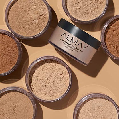 Almay Smart Shade Loose Powder, Light/100, 1 Ounce - Hypoallergenic & Oil-Free Face Powder Avelisse