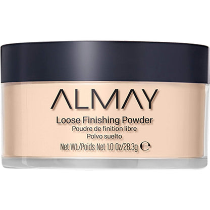 Almay Smart Shade Loose Powder, Light/100, 1 Ounce - Hypoallergenic & Oil-Free Face Powder Avelisse
