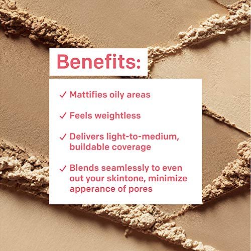 Almay Smart Shade Loose Powder, Light/100, 1 Ounce - Hypoallergenic & Oil-Free Face Powder Avelisse