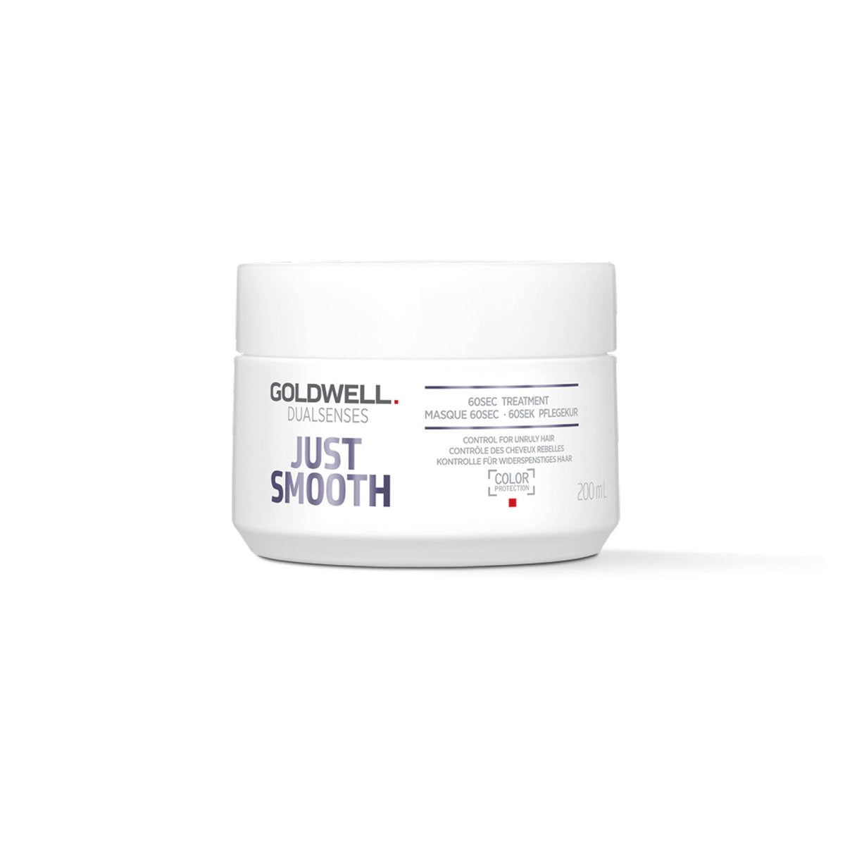 Goldwell Dualsenses Just Smooth Taming 60sec Treatment 200mL – Frizz Control Conditioner Avelisse