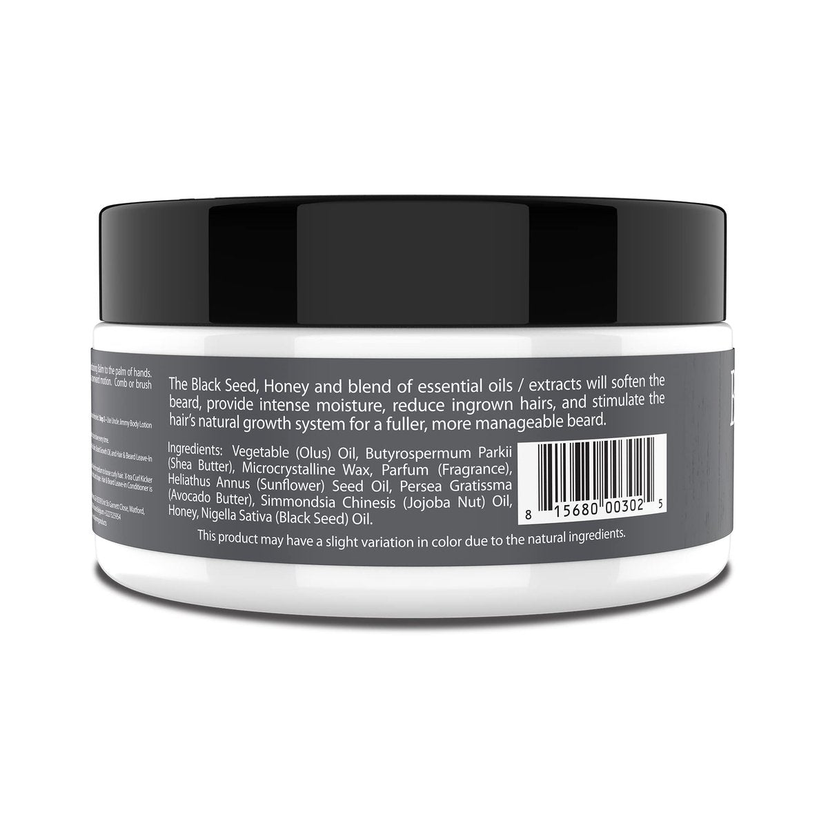 Uncle Jimmy Beard Softener - Conditioning Balm for Men with Shea Butter & Honey, 2 Fl Oz Avelisse