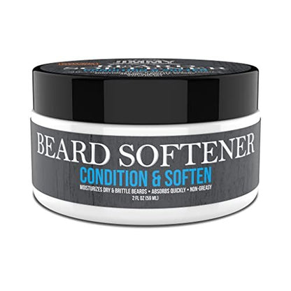 Uncle Jimmy Beard Softener - Conditioning Balm for Men with Shea Butter & Honey, 2 Fl Oz Avelisse