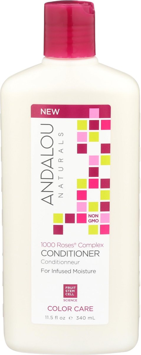 Andalou Naturals 1000 Roses Conditioner – Nourishing & Hydrating, 11.5 oz - görsel 2