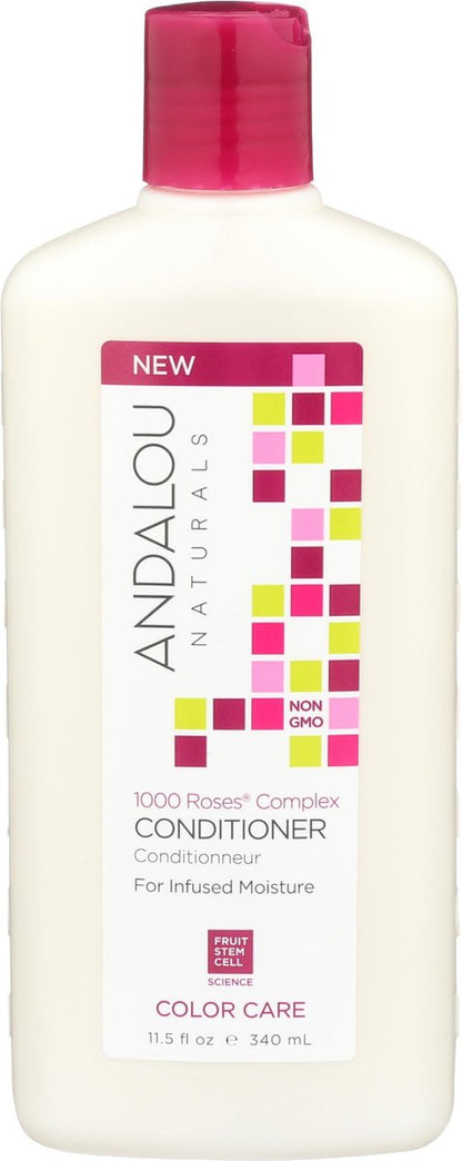 Andalou Naturals 1000 Roses Conditioner – Nourishing & Hydrating, 11.5 oz
