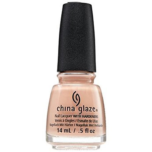 China Glaze Nail Polish - A Whole Latte Fun! 1545 - Creamy Beige Nude Shade, 0.5 fl oz - görsel 1