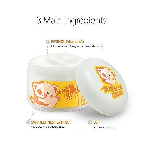 Elizavecca Milky Piggy Retinol Cream - Retinol Swiftlet Nest Extract 69.9% - Anti-Aging Night Cream 3.53 oz Avelisse