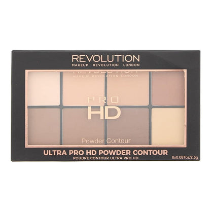 Makeup Revolution Ultra Pro Powder Contour Palette - Light to Medium