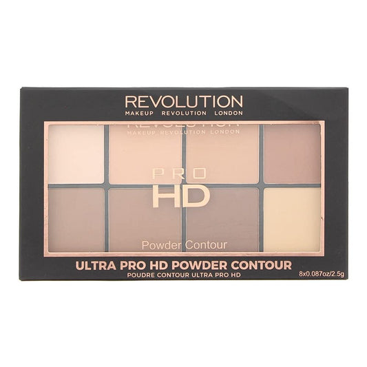 Makeup Revolution Ultra Pro Powder Contour Palette - Light to Medium
