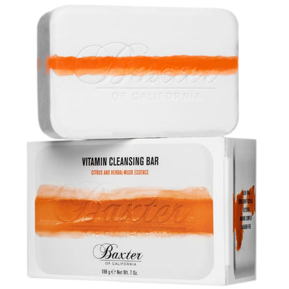 Baxter of California Vitamin Cleansing Bar for Men – Citrus & Herbal Musk – All Skin Types – 7 oz Avelisse