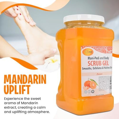SPA REDI Professional Foot Treatment | Holistic Exfoliating Pedicure Solution for True Skin Rebirth | Visibly Smooth, Deeply Hydrated Feet & Elevated Client Satisfaction (Gallon) Avelisse