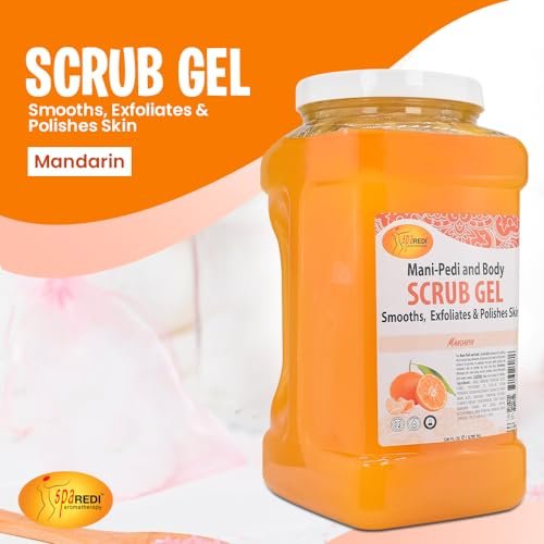 SPA REDI Professional Foot Treatment | Holistic Exfoliating Pedicure Solution for True Skin Rebirth | Visibly Smooth, Deeply Hydrated Feet & Elevated Client Satisfaction (Gallon) Avelisse