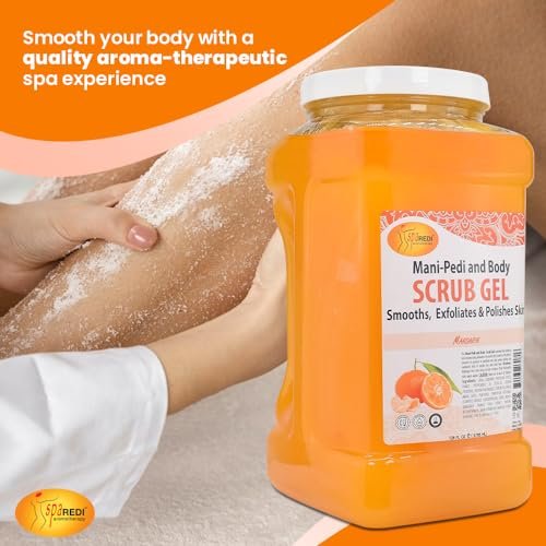SPA REDI Professional Foot Treatment | Holistic Exfoliating Pedicure Solution for True Skin Rebirth | Visibly Smooth, Deeply Hydrated Feet & Elevated Client Satisfaction (Gallon) Avelisse