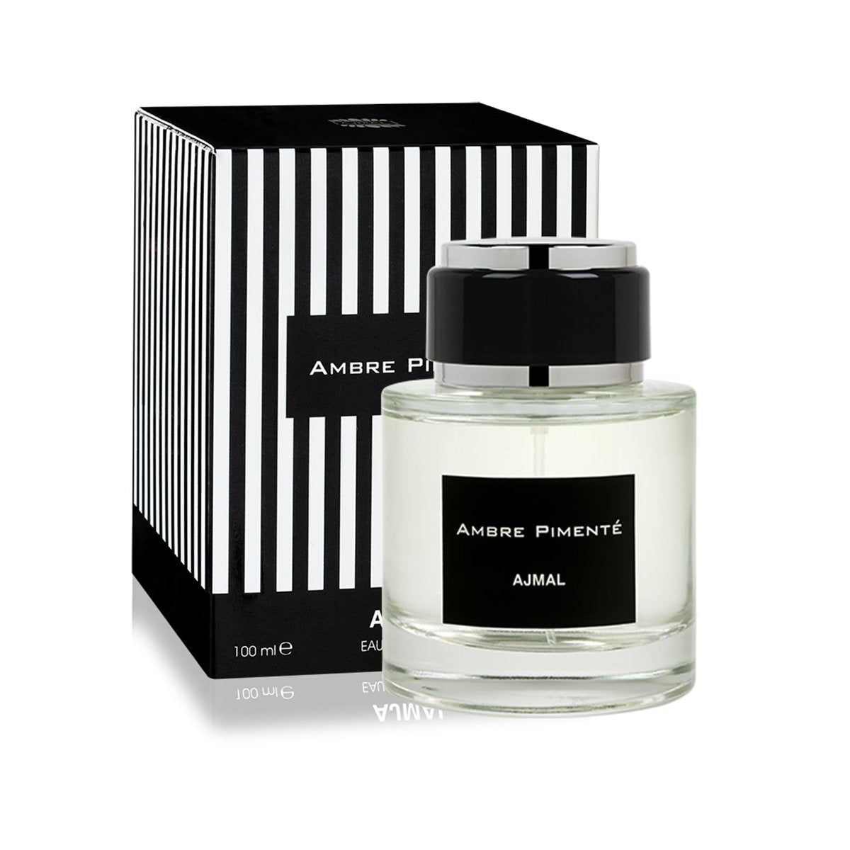 Ajmal Ambre Pimente Eau de Parfum – 3.4 fl oz / 100 ml – Warm, Sensual & Long-Lasting Unisex Fragrance with Amber, Spices & Woody Musk – Dubai-Inspired Perfume for Men & Women - görsel 1