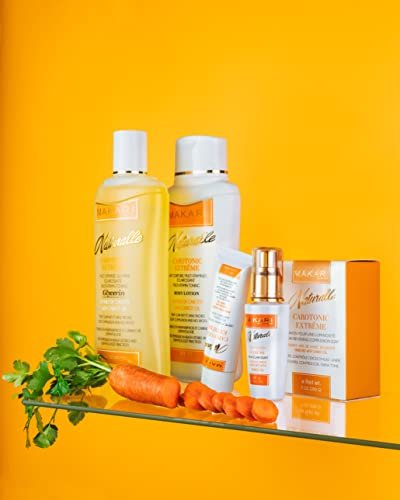 MAKARI Carotonic Extreme Body Lotion – Fights Excess Oil, Fades Scars & Marks, Brightens Skin (17.6 oz) Avelisse