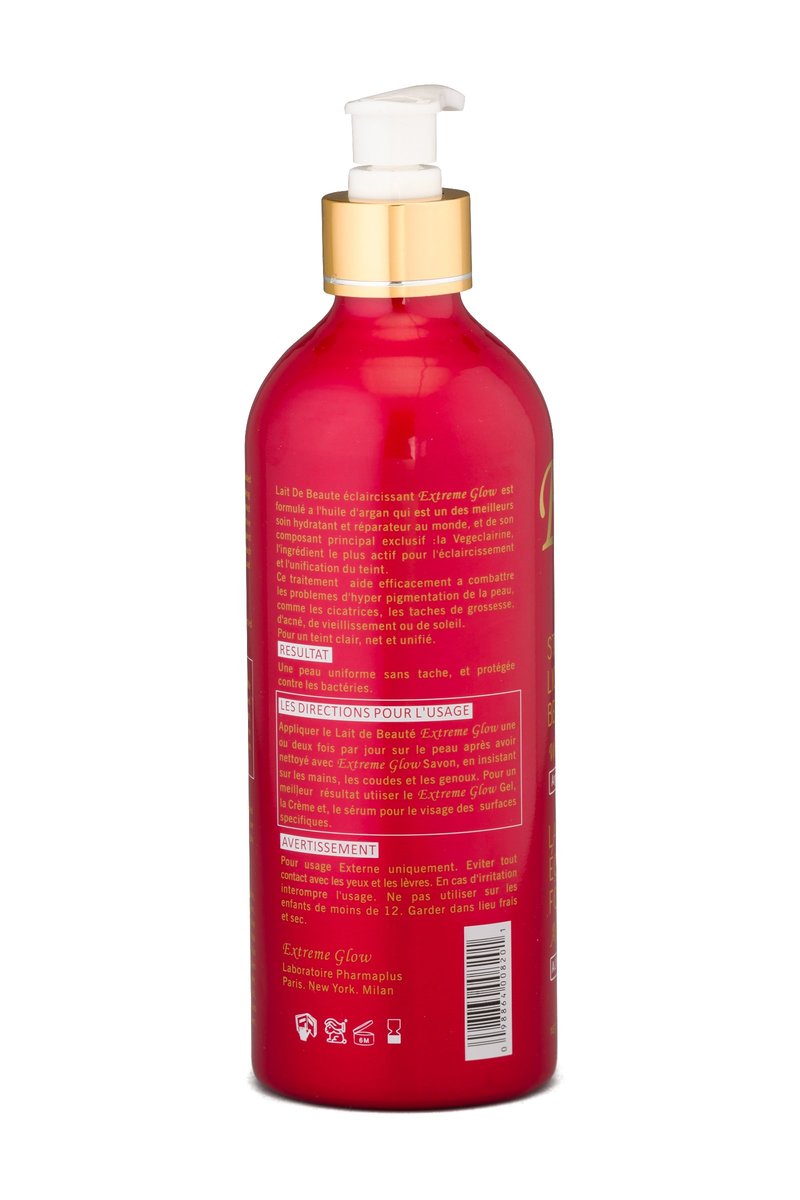 Extreme Glow Strong Lightening Beauty Milk - 500 ml Skin Brightening Lotion Avelisse