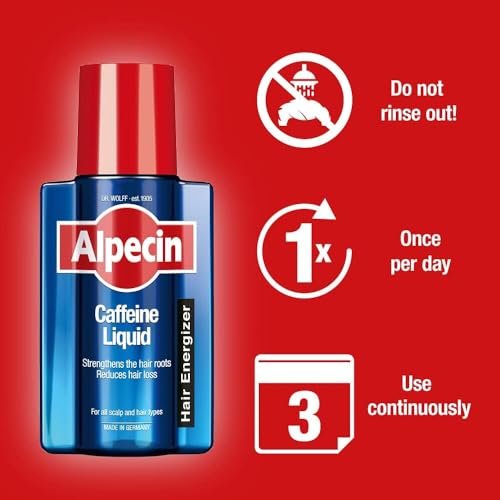 Alpecin C1 Caffeine Shampoo & After Shampoo Liquid – Hair Performance Enhancer for Natural Growth & Thickness Avelisse