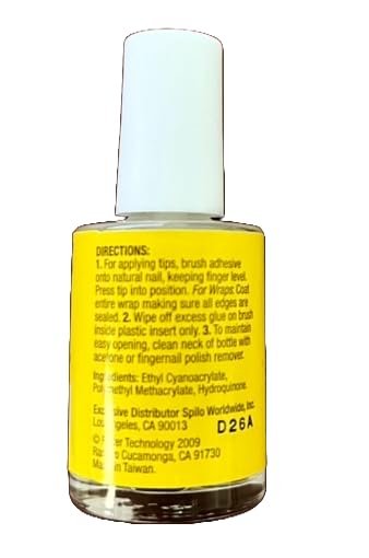 Big Bondini Brush-On Nail Glue .5 Oz – Professional Salon-Quality Adhesive