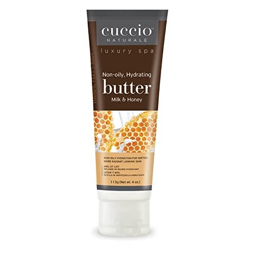 Cuccio Naturale Butter Blends Ultra-Moisturizing Body Cream - Milk & Honey, 4 oz - Deep Hydration for Dry Skin Repair with Natural Ingredients - görsel 2
