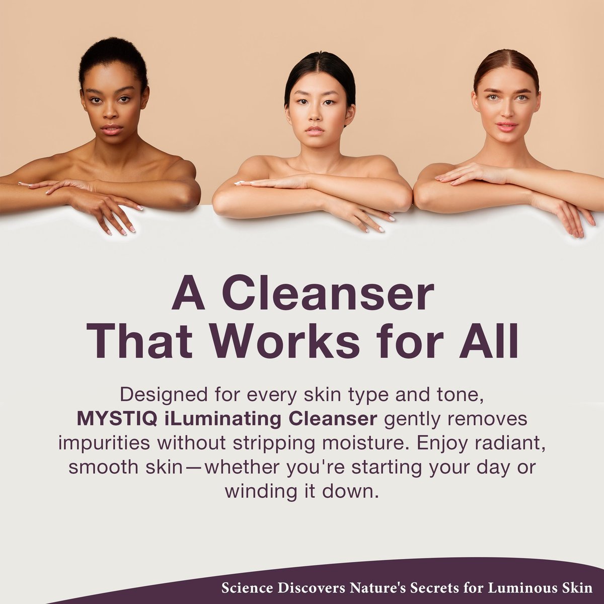 Lira Clinical MYSTIQ iLuminating Cleanser - Moisturizing Face Wash with Vitamin C, Orange Plant Stem Cells, and Plant Extracts - Gentle Facial Cleanser Supports Skin Barrier and Hydration - 6 Oz Avelisse