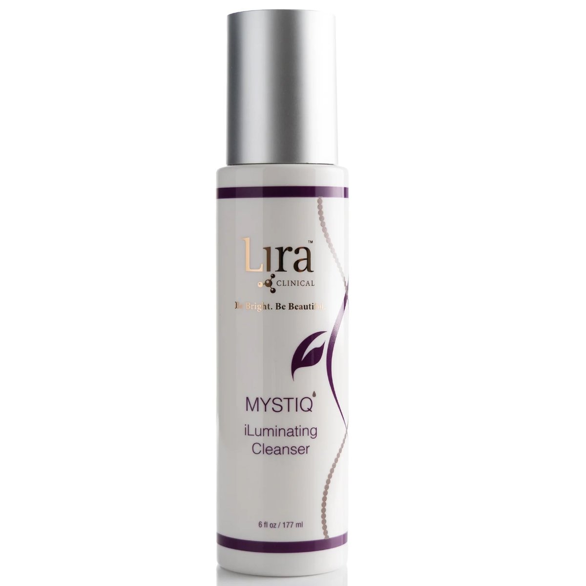 Lira Clinical MYSTIQ iLuminating Cleanser - Moisturizing Face Wash with Vitamin C, Orange Plant Stem Cells, and Plant Extracts - Gentle Facial Cleanser Supports Skin Barrier and Hydration - 6 Oz Avelisse
