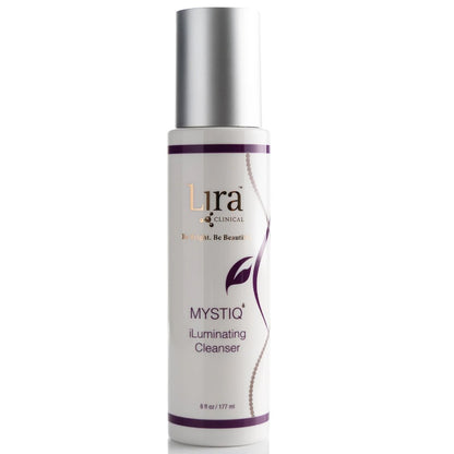 Lira Clinical MYSTIQ iLuminating Cleanser - Moisturizing Face Wash with Vitamin C, Orange Plant Stem Cells, and Plant Extracts - Gentle Facial Cleanser Supports Skin Barrier and Hydration - 6 Oz Avelisse