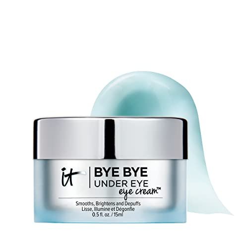 IT Cosmetics Bye Bye Under Eye Eye Cream – Hydrating Anti-Aging Eye Cream with Hyaluronic Acid for Dark Circles & Fine Lines, 0.5 Fl Oz Avelisse