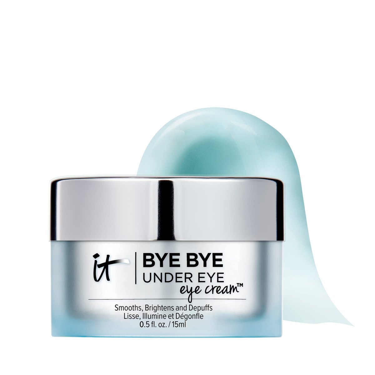 IT Cosmetics Bye Bye Under Eye Eye Cream – Hydrating Anti-Aging Eye Cream with Hyaluronic Acid for Dark Circles & Fine Lines, 0.5 Fl Oz Avelisse