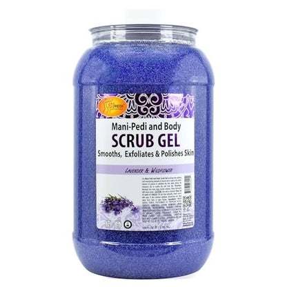 SPA REDI Exfoliating Body & Skincare Treatment – Multi-Purpose Professional & At-Home Skin Refinement | Exfoliate. Hydrate. Transform for Holistic Transformation | Lavender & Wildflower 128 Oz Avelisse