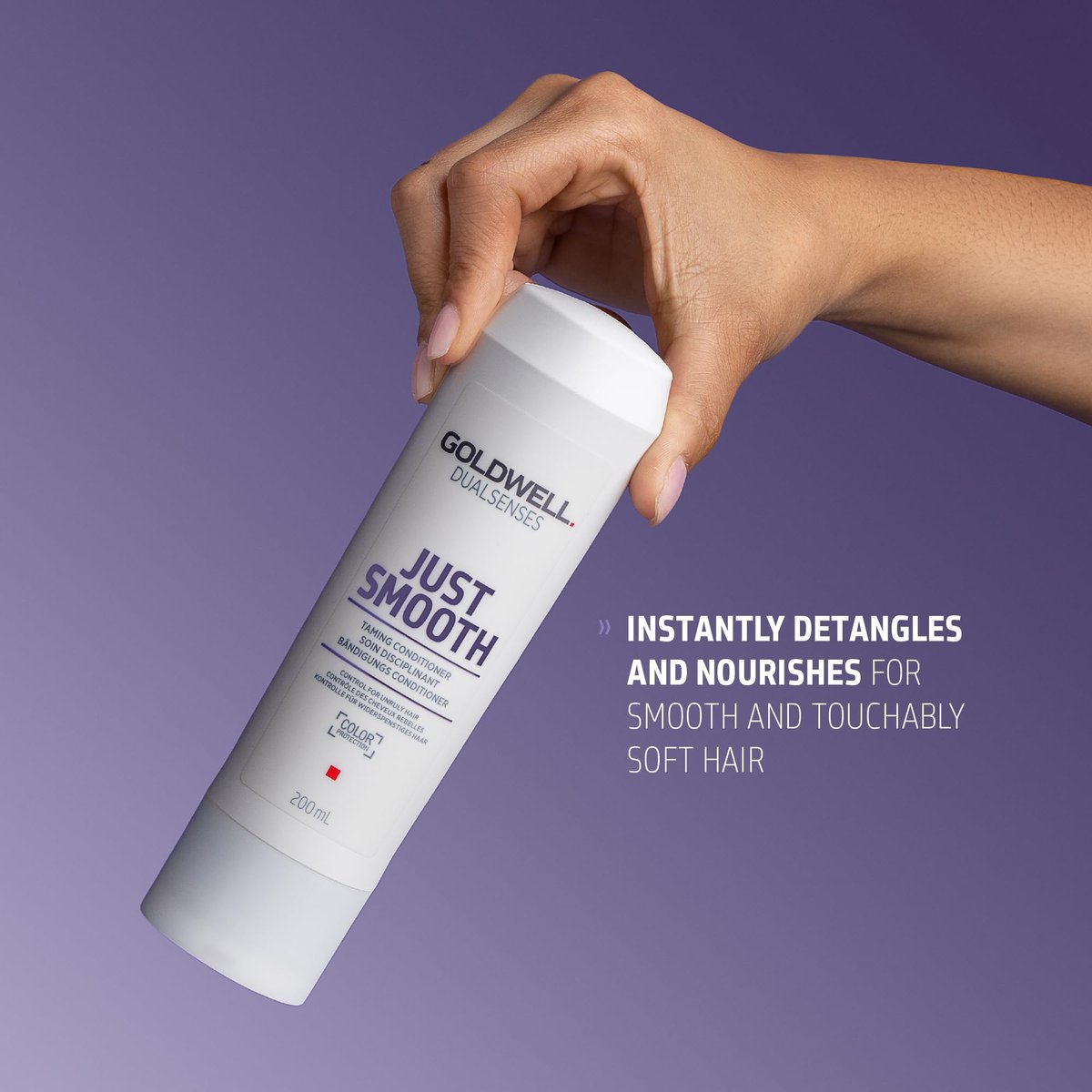 Goldwell Dualsenses Just Smooth Taming Anti-Frizz & Humidity Control Conditioner 33.8 fl oz Avelisse
