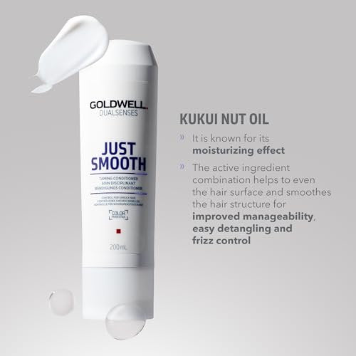 Goldwell Dualsenses Just Smooth Taming Anti-Frizz & Humidity Control Conditioner 33.8 fl oz Avelisse