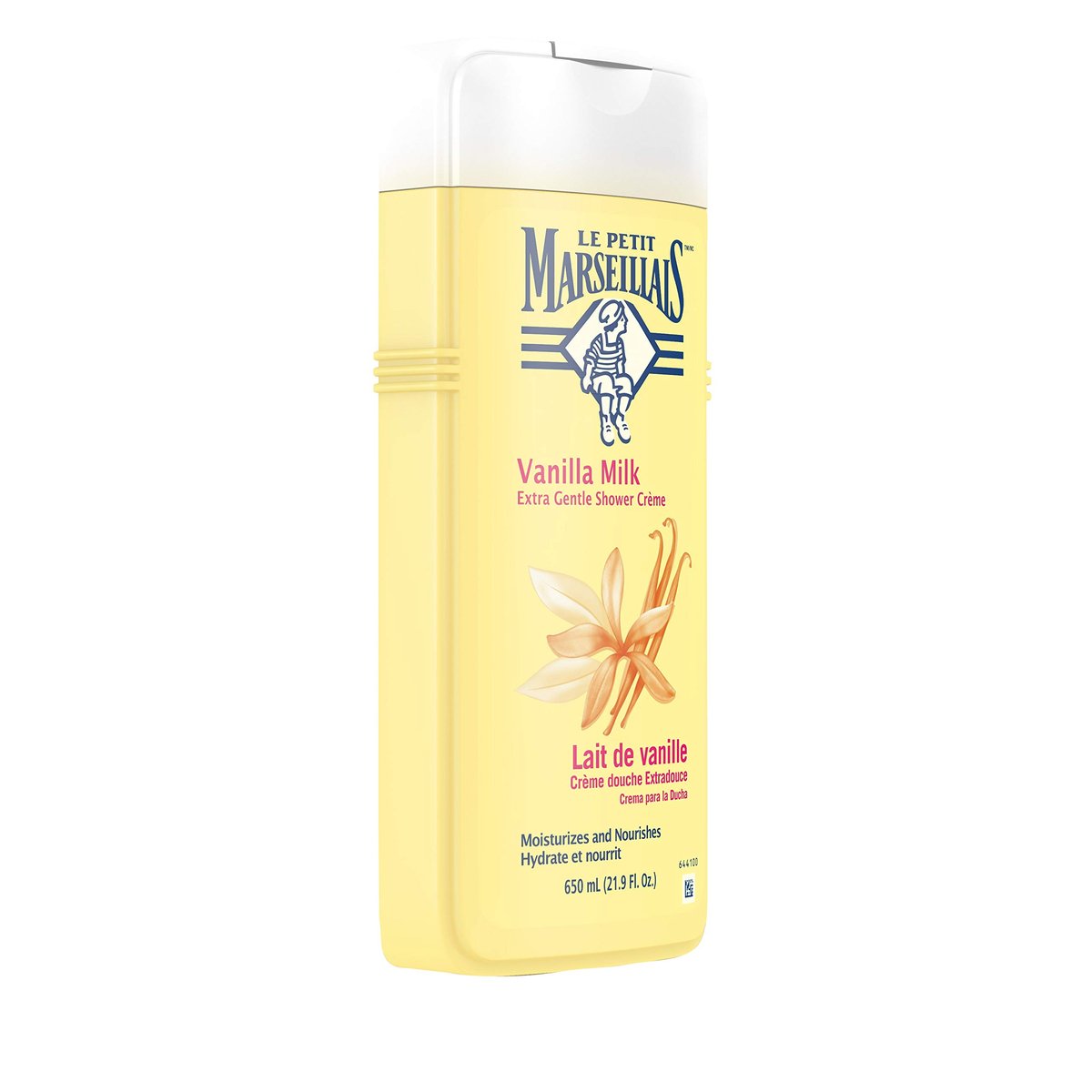 Le Petit Marseillais Extra Gentle Shower Cream with Vanilla Milk, 21.9 fl oz Avelisse