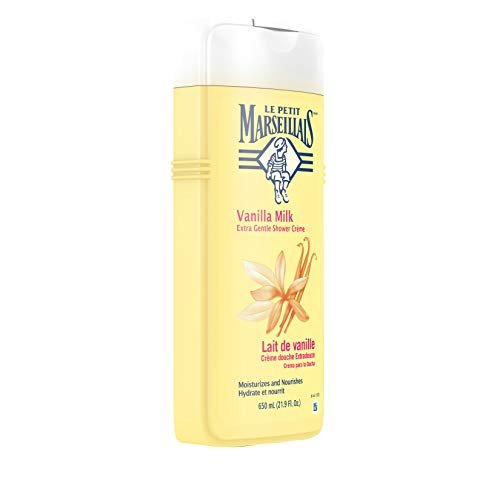 Le Petit Marseillais Extra Gentle Shower Cream with Vanilla Milk, 21.9 fl oz Avelisse