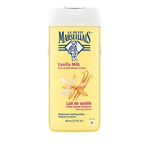 Le Petit Marseillais Extra Gentle Shower Cream with Vanilla Milk, 21.9 fl oz Avelisse