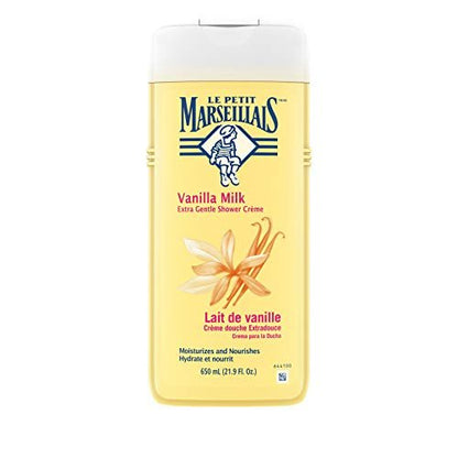 Le Petit Marseillais Extra Gentle Shower Cream with Vanilla Milk, 21.9 fl oz Avelisse